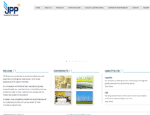 Tablet Screenshot of jppmills.com